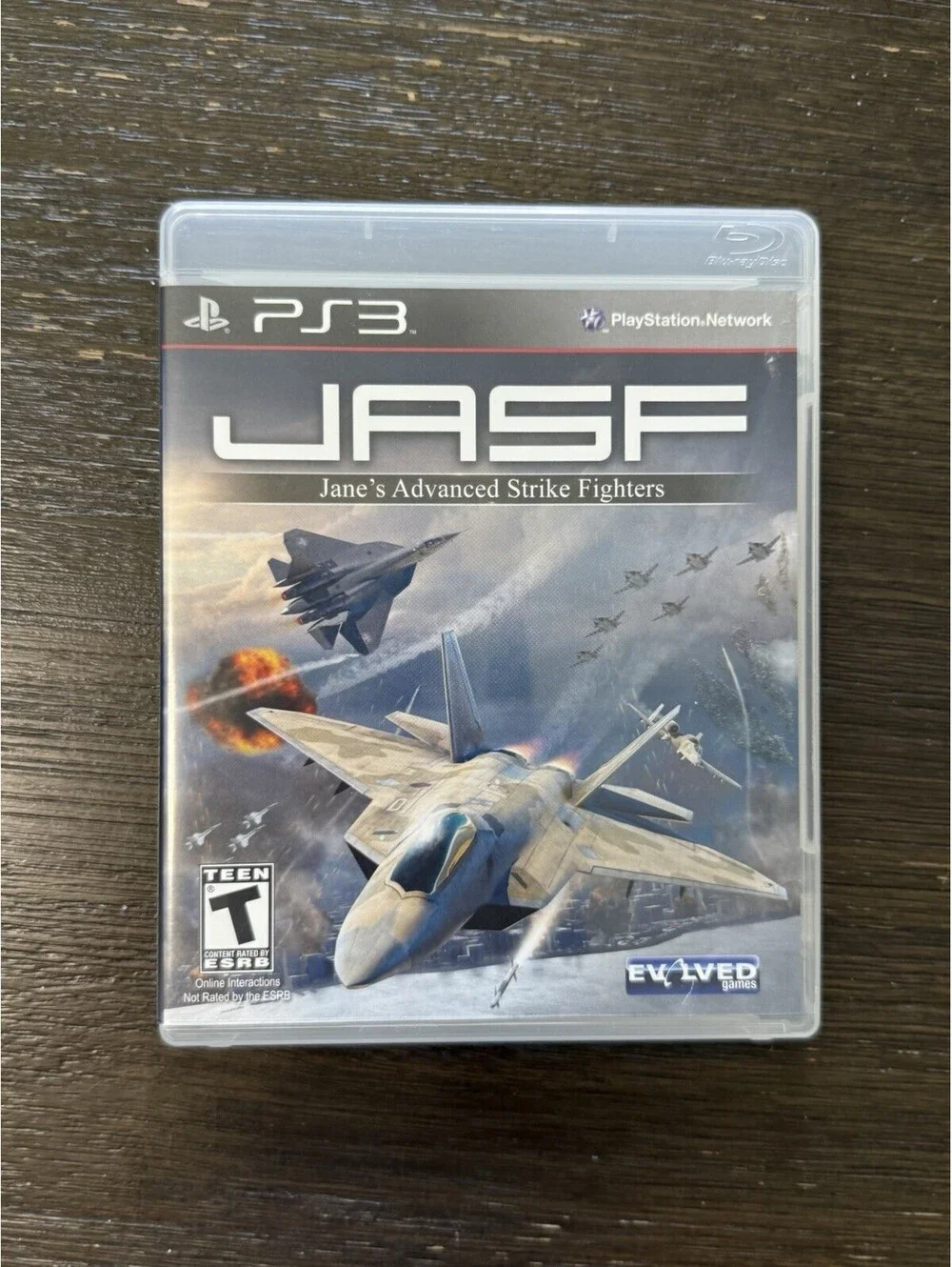 JASF: Jane's Advanced Strike Fighters (Sony PlayStation 3 PS3) Game & Case⁠